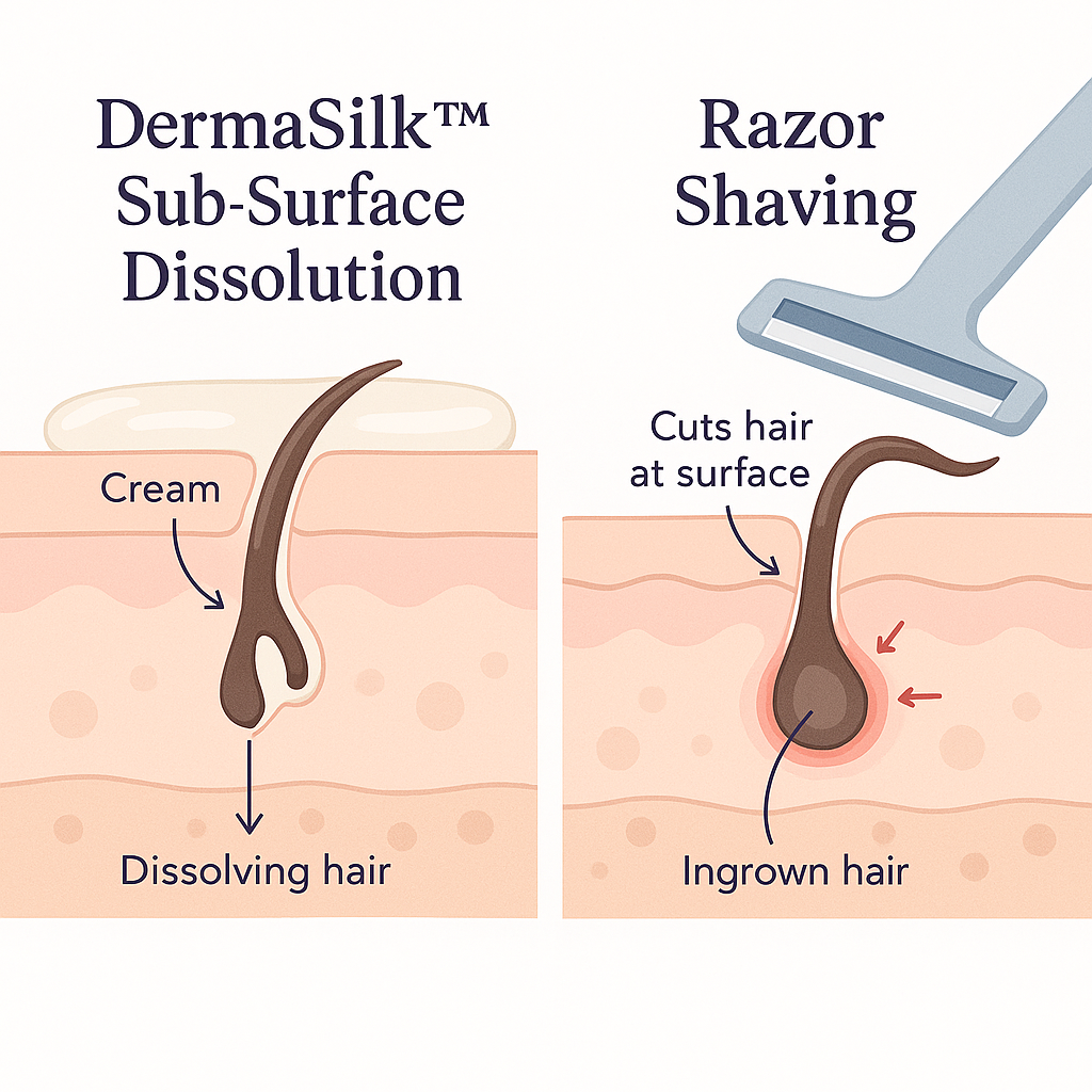 DermaSilk™ Body Hair Removal Cream