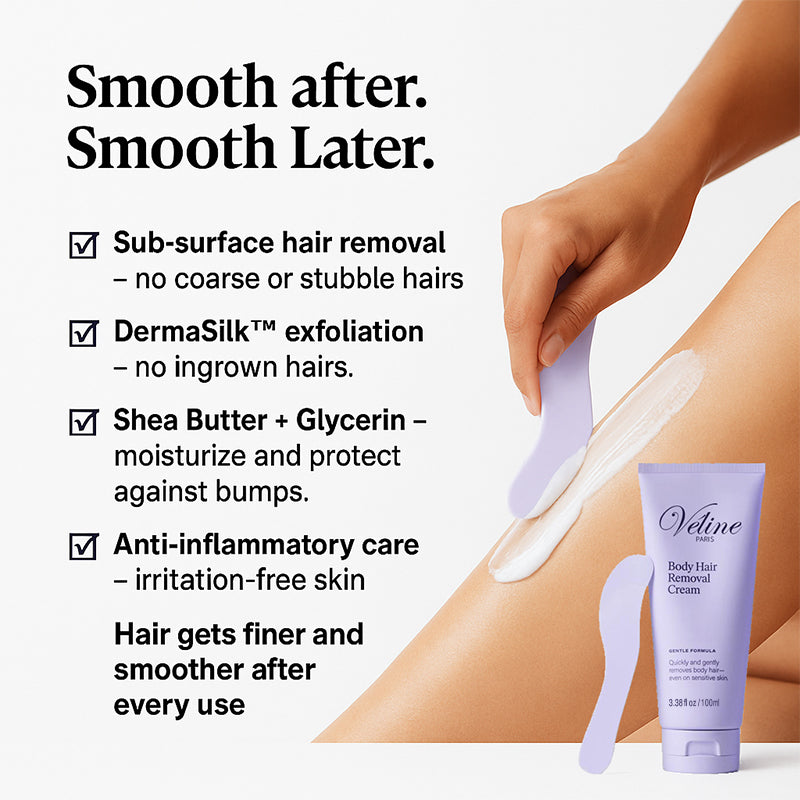 DermaSilk™ Body Hair Removal Cream