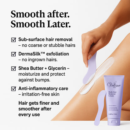 DermaSilk™ Body Hair Removal Cream